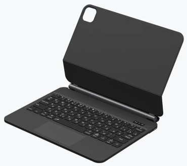 Чехол QazTech для Apple iPad 11 A16 (2025) 10.9 дюйм черный