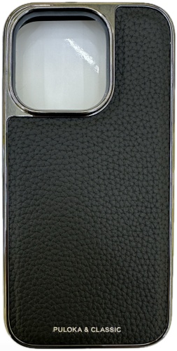 Чехол PULOKA для Apple iPhone 15 Pro черный