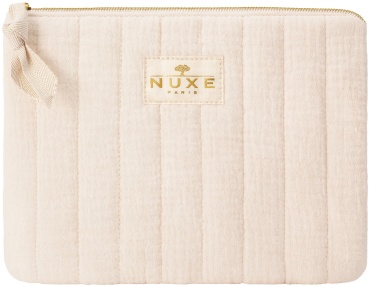 Nuxe косметичка текстиль бежевый 17X23 см