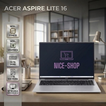 Acer A16-54P-39U1 16" / 32 Гб / SSD 1000 Гб / Win 11 / NX.D75EM.020