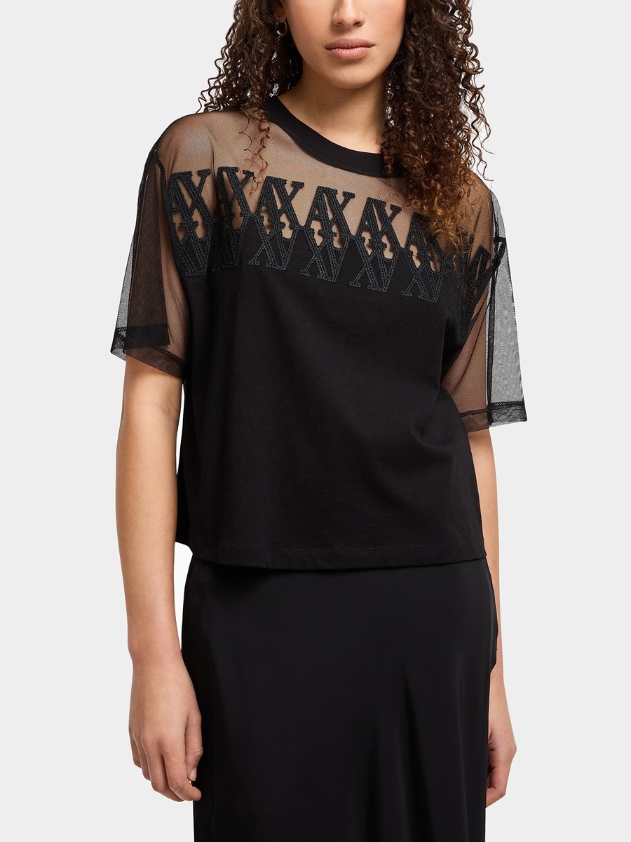 Футболка Armani Exchange черный