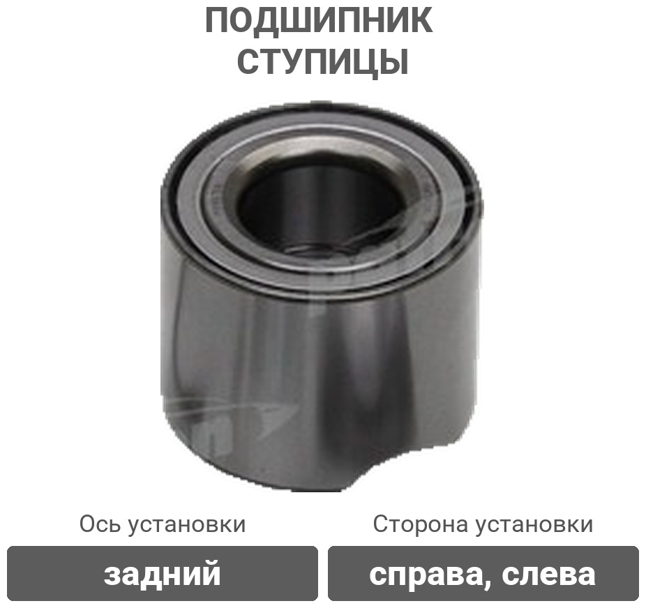 PATRON подшипник ступицы PBK6799