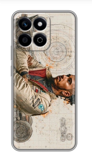 Чехол BAIKO для Honor X6c рисунок