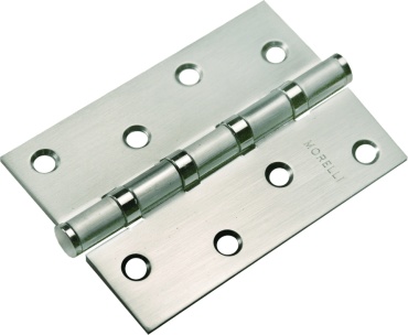 Петля врезная MORELLI 100х70мм MORELLI MS 100X70X2.5-4BB SN Цвет - Белый никель универсальная