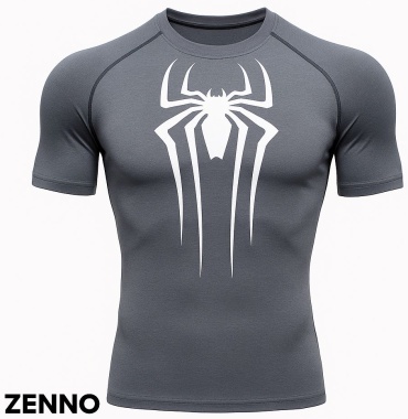 Рашгард ZENNO серый, белый