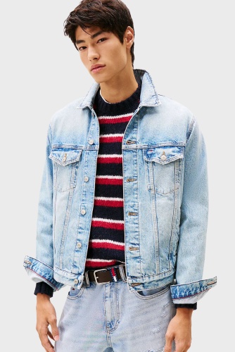 Джинсовая куртка Tommy Jeans синий
