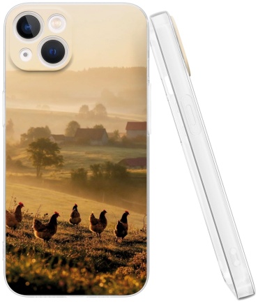 Чехол Mcover для Apple iPhone 13 рисунок