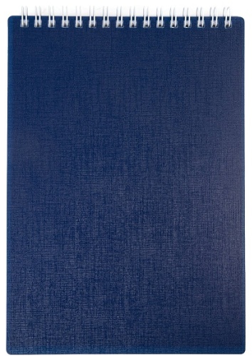 Блокнот Hatber Canvas - Синий, A5, 80 л, синий