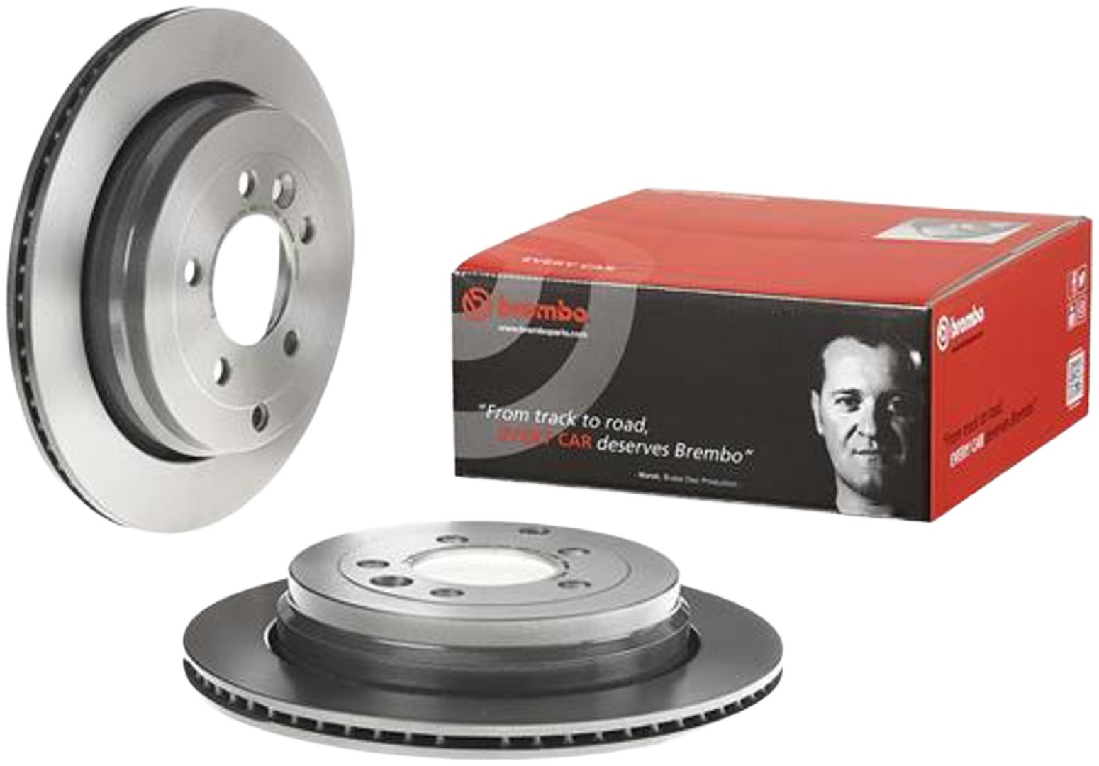 Диски Brembo задние 09887431