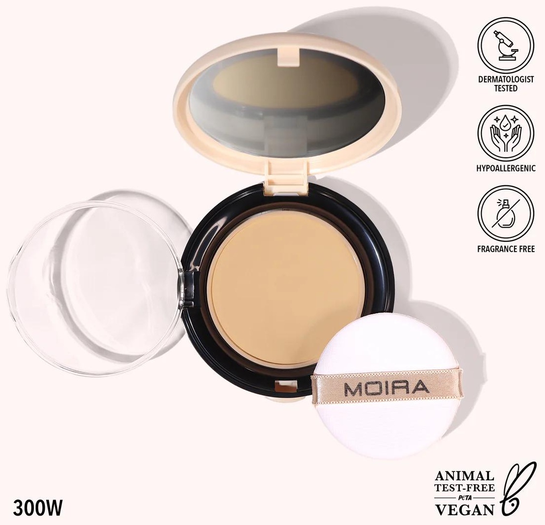 Пудра MOIRA Complete Wear Powder Foundation сухая 300W бежевый