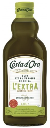 Растительное масло Costa d'Oro оливковое нерафинированное 0.5 л