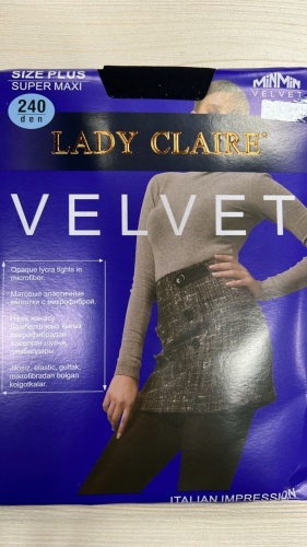 Колготки LADY CLAIRE черный
