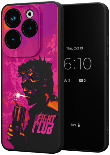 Чехол Mcover для Infinix HOT 40, HOT 40 Pro рисунок