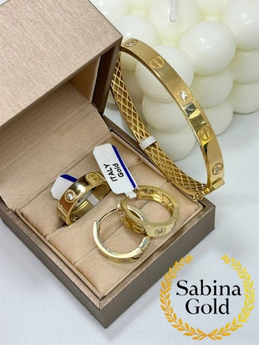 Sabina Gold KMP-SBN-1677 вес 16.05 г золото, фианит