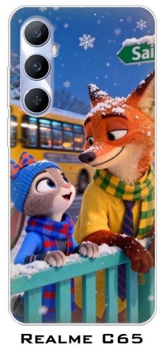 Чехол для Realme C65 рисунок