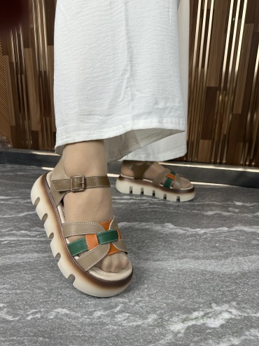 Сандалии GAZZO SHOES бежевый, коричневый