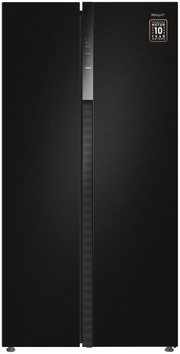 Weissgauff WSBS 550 Inverter NoFrost Black черный