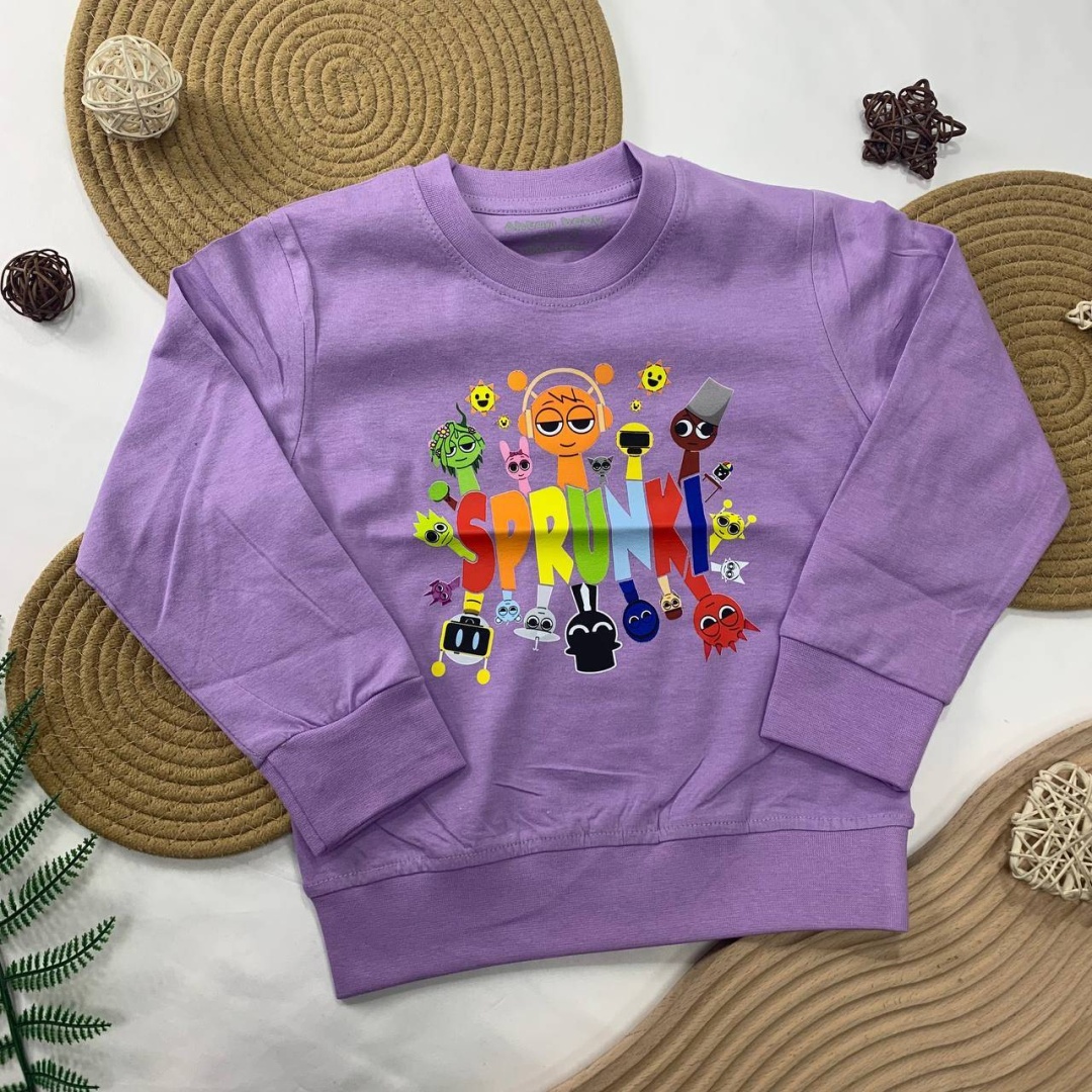 Лонгслив Alisu kids Спрунки фиолетовый
