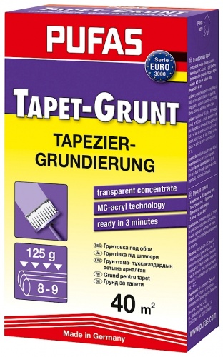Грунтовка PUFAS Tapet-Grunt 125 г, бесцветный