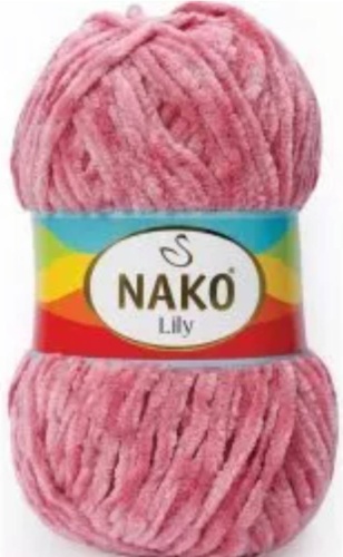 Моток Nako Lily 2807 - коралл 180 м 100 г