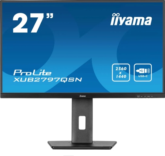 Монитор 27" Iiyama PROLITE XUB2797QSN-B1 черный