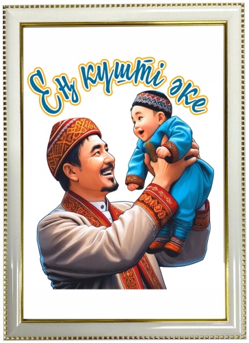 Ansa постер Ең күшті әке 21x30 см