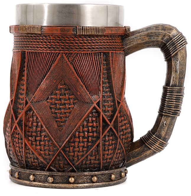 Кружка Kingsley , 600 мл, нержавеющая сталь, акрил, эмаль, 1 шт.