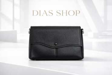 Сумка кросс-боди DIAS SHOP экокожа черный