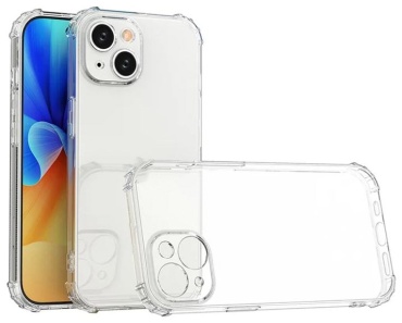 Чехол Crystal Mirror для Apple iPhone 15 прозрачный
