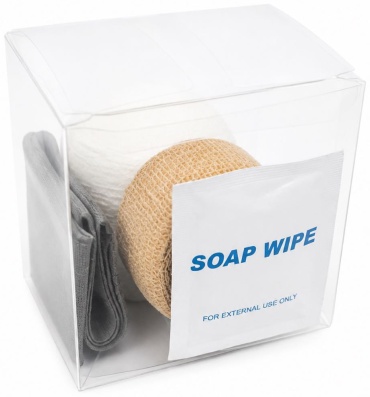 Soap Wipe 5 см 2.5 см в наборе бандажный бинт 4 шт
