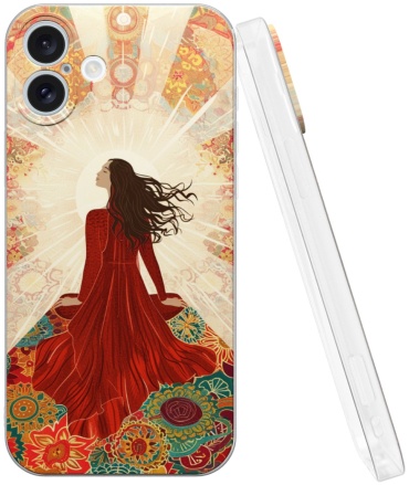 Чехол Mcover для Apple iPhone 16 Plus рисунок