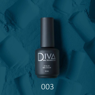Diva nail technology гель-лак Gel color 003 глянцевое 15 мл