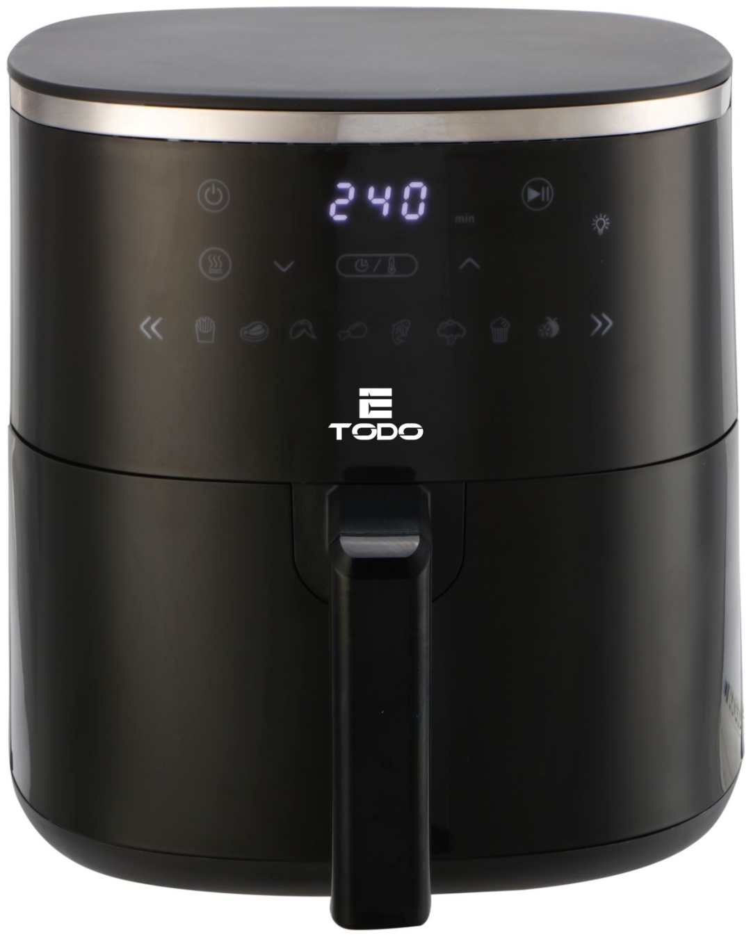 Аэрогриль E-TODO AFT0001-GS черный, серый