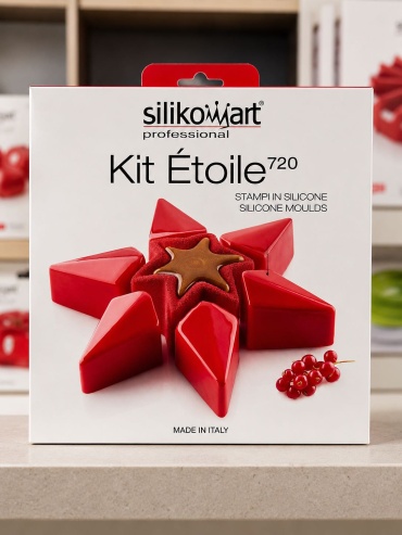 Silikomart форма Kit Étoile 720, силикон