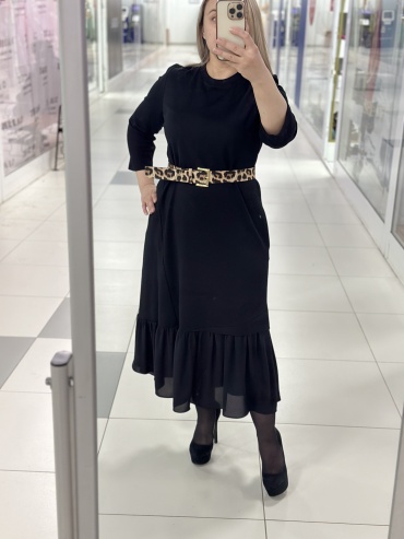 Повседневное платье BILJANA черный
