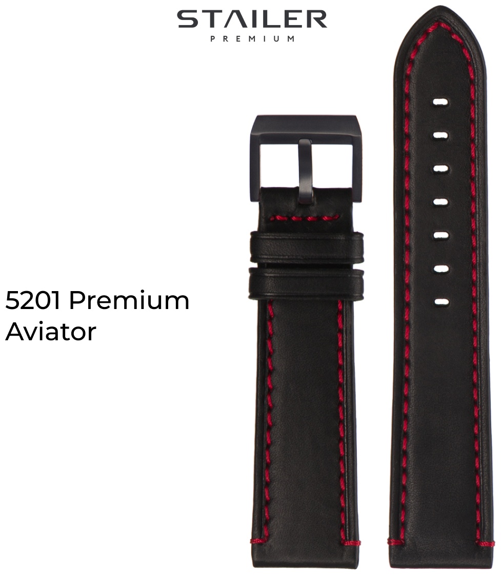 Ремешок Stailer кожа 22 x 200 мм