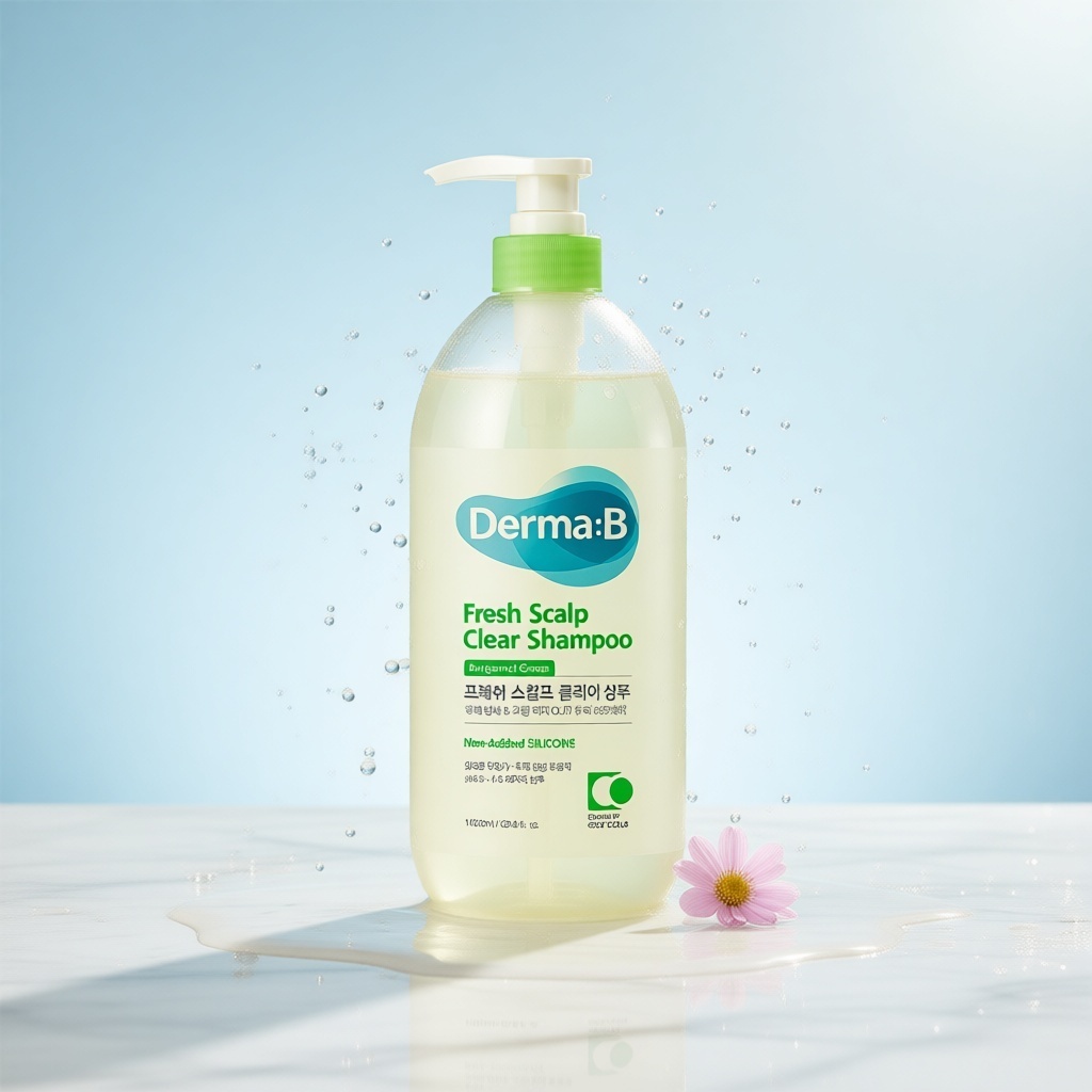 Derma-B Fresh Scalp Clear Bergamot Green шампунь 1000 мл