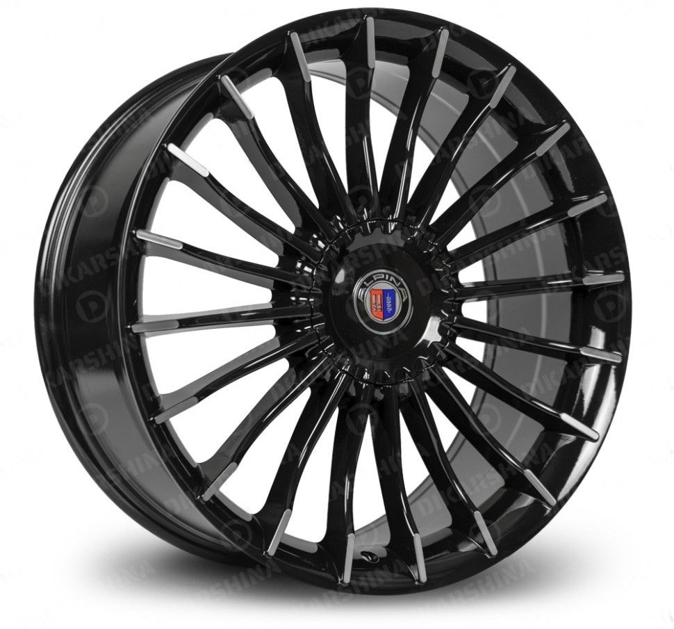Yixing Alpina 1016 6.5x15/4x100 D67.1 ET32 4 диска черный, серебристый