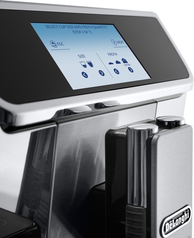 Кофемашина Delonghi Primadonna Elite ECAM 650.85.MS черный, серебристый — фото 7