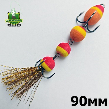 Мягкая приманка VitFishing Мандула Vit-0009-07 90мм 1 шт 90 мм