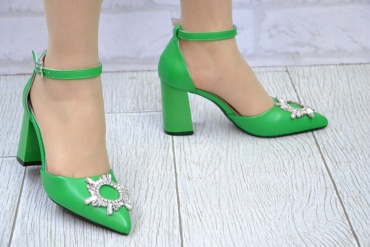 Туфли GLAMOUR зеленый