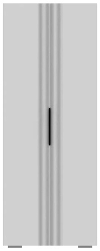 Распашной шкаф GreenMebel Кения, 80x208.4х48 см, белый