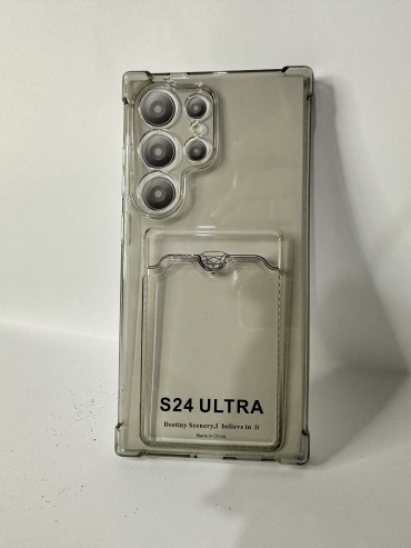 Чехол для Samsung Galaxy S24 Ultra прозрачный