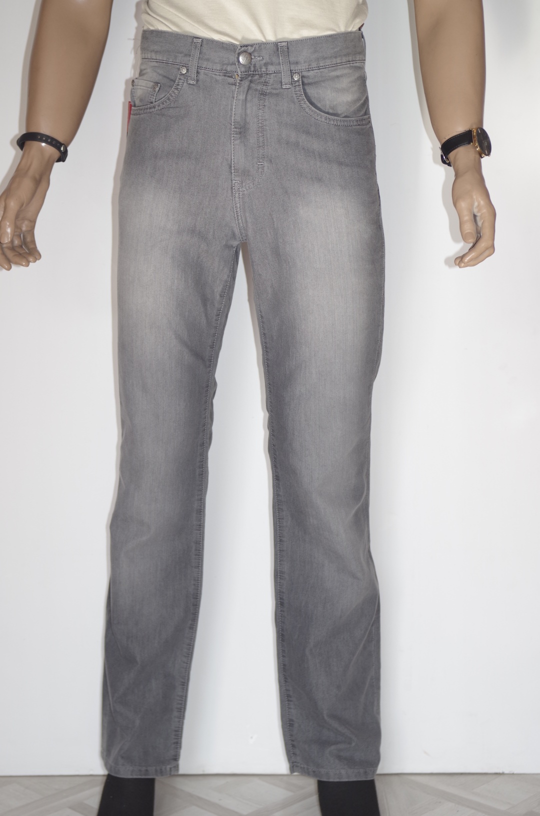 Джинсы прямые WHITNEY JEANS серый