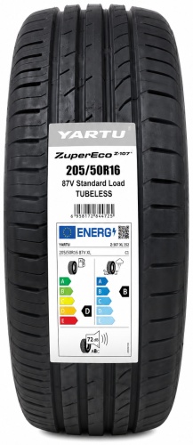 Yartu Z-107 205/50 R16 87 V без шипов