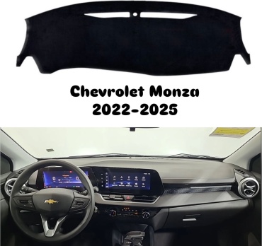 Qorgan MNZ-BL Chevrolet Monza 2022-2025 черный