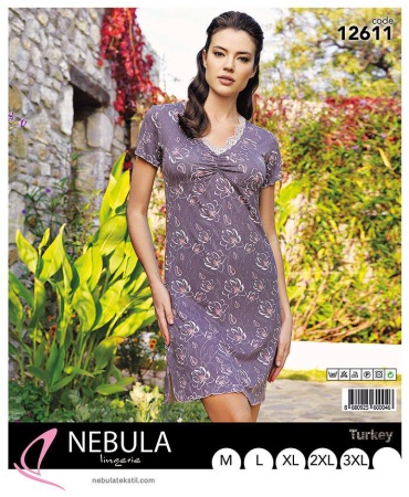 Ночная сорочка Nebula Lingerie сиреневый