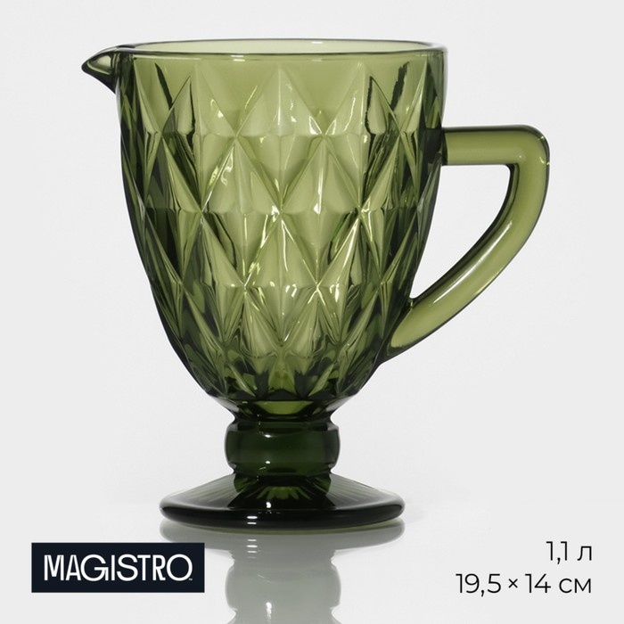 Кувшин Magistro 1.1 л, стекло