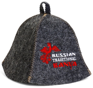SIMA-LAND HOME банная шапка Шапка для бани и сауны «Русские традиции» 1 шт