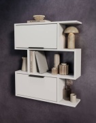 Полка 369602932, 68х18x78.5 см, белый